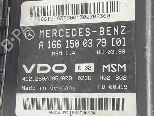 Engine control unit (ECU) MERCEDES-BENZ A-CLASS (W168) A 160 (168.033, 168.133) | BP28122784M57 