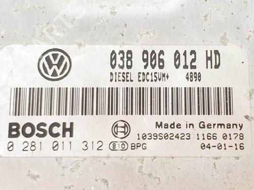 Engine control unit (ECU) SEAT LEON (1M1) 1.9 TDI | BP18653395M57 