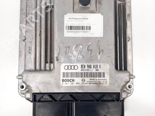 engine-control-unit-ecu-audi-a4-b6-8e2-20-fsi-0261s01006-8e0906018k-2000-2001-2002-2003-2004-2005-17560602 main image