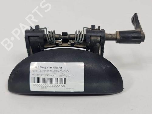 Used Rear left exterior door handle Rear left exterior door handle PEUGEOT 206 Hatchback (2A/C) 1.4 LPG (75 hp) 7784846 7784846