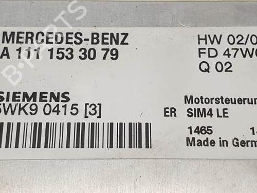 Engine control unit (ECU) MERCEDES-BENZ C-CLASS Coupe (CL203) C 200 Kompressor (203.745) | BP21011401M57 