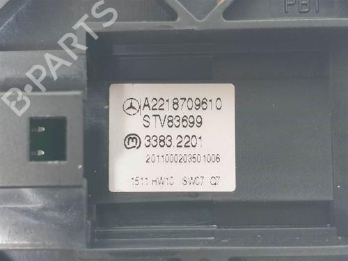 Left rear window switch MERCEDES-BENZ S-CLASS (W221, V221) S 350 BlueTec (221.026, 221.126) | BP11349319I29 