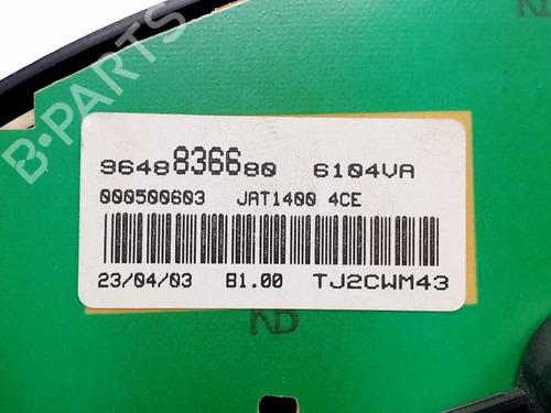Instrument cluster PEUGEOT 206 Hatchback (2A/C) 1.4 i | BP25139878C47 