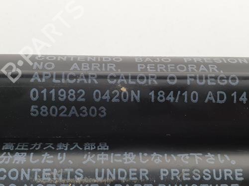 Tailgate lift support MITSUBISHI OUTLANDER II (CW_W) 2.2 DI-D 4WD | BP13953706C138 
