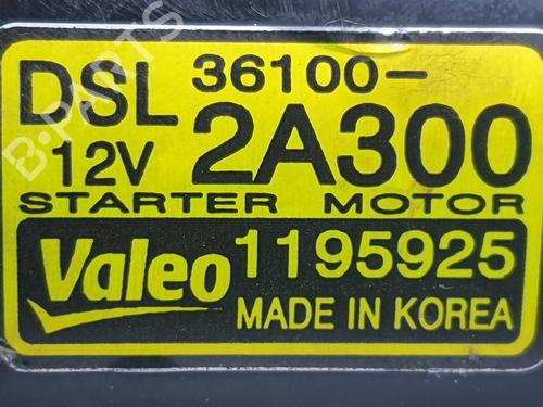 Starter HYUNDAI i30 Estate (FD) 1.6 CRDi | BP30998446M8 - Image 4