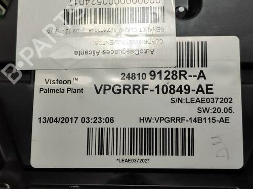 Instrument cluster RENAULT CLIO IV (BH_) 1.2 16V | BP9045409C47 