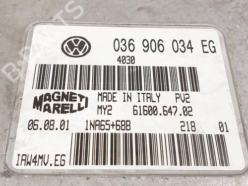 Engine control unit (ECU) AUDI A2 (8Z0) 1.4 | BP36447278M57 - Image 4