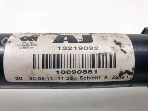 Left front driveshaft OPEL INSIGNIA A Sports Tourer (G09) 2.0 CDTI (35) | BP31272251M38