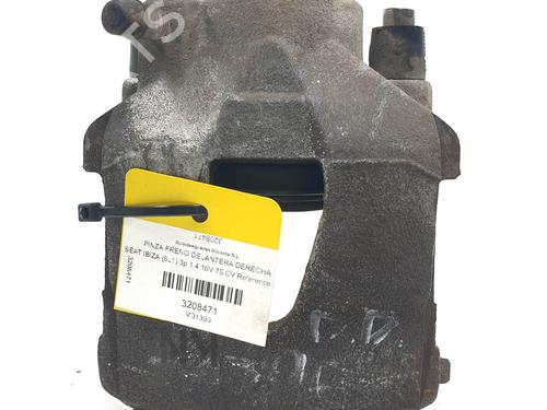 Used Right front brake caliper Right front brake caliper SEAT IBIZA III (6L1) 1.4 16V (75 hp) 28713604 28713604