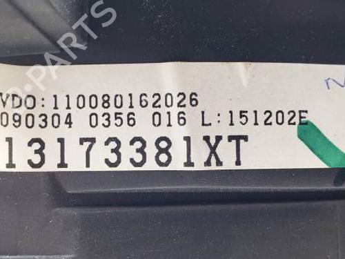 Instrument cluster OPEL MERIVA A MPV (X03) 1.7 CDTI (E75) | BP20510594C47 
