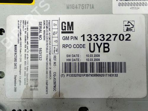 Radio OPEL INSIGNIA A (G09) 2.0 CDTI (68) | BP8516857E6 