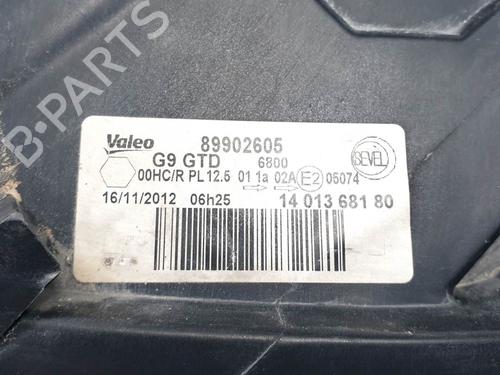 Left headlight PEUGEOT EXPERT Tepee (VF3X_) 2.0 HDi 130 | BP25139566C28  - Image 5