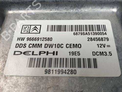 Engine control unit (ECU) CITROËN C5 III (RD_) 2.0 HDi 165 (RDRHHA, RDRHH8) | BP30142367M57 