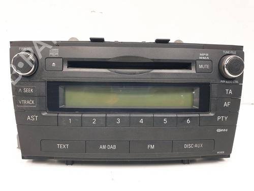 Used Radio Radio TOYOTA AVENSIS Saloon (_T27_) 2.2 D-4D (ADT271_, ADT271R) (150 hp) 36254505 36254505