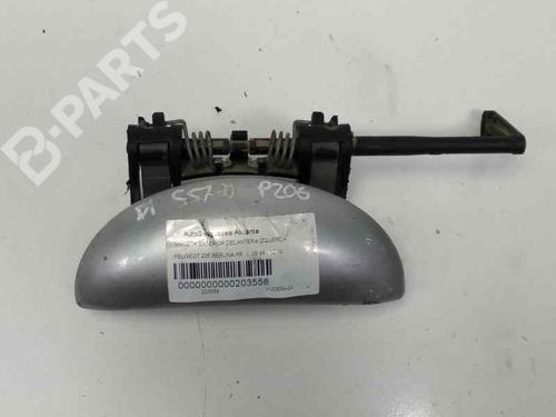 Used Front left exterior door handle PEUGEOT 206 Hatchback (2A/C) 1.4 HDi eco 70 (68 hp) 6853774
