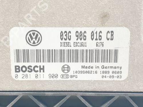 Engine control unit (ECU) VW GOLF V (1K1) 1.9 TDI | BP30896347M57 