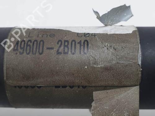 Left rear driveshaft HYUNDAI SANTA FÉ II (CM) 2.2 CRDi 4x4 | BP24990480M40 