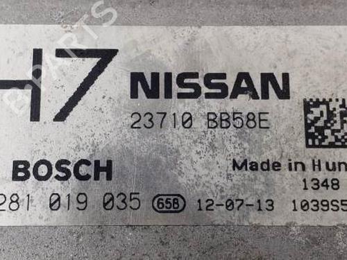 Engine control unit (ECU) NISSAN QASHQAI / QASHQAI +2 I (J10, NJ10, JJ10E) 1.6 dCi | BP25285599M57 