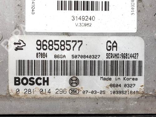 Engine control unit (ECU) CHEVROLET CAPTIVA (C100, C140) 2.0 D | BP27885632M57 - Image 4