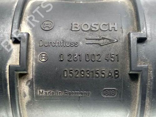 Mass air flow sensor CHRYSLER VOYAGER IV (RG, RS) 2.8 CRD | BP8269476M95 
