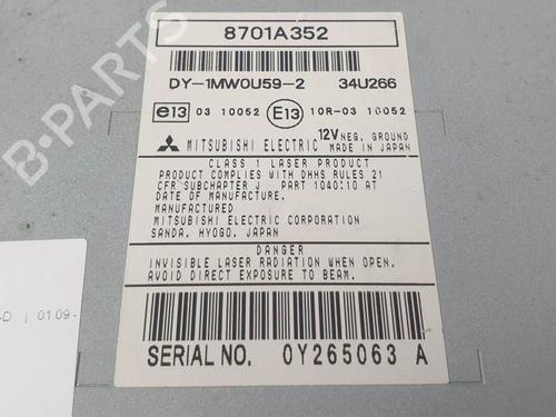Radio MITSUBISHI OUTLANDER II (CW_W) 2.2 DI-D 4WD | BP25139701E6 