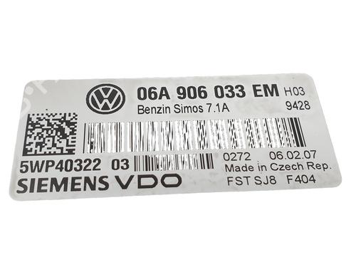 Engine control unit (ECU) VW GOLF V (1K1) 1.6 | BP36447269M57 - Image 3