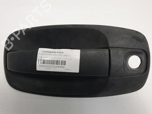 Høyre foran utvendig håndtak OPEL VIVARO A Van (X83) 1.9 DTI (F7) (101 hp) 6854089
