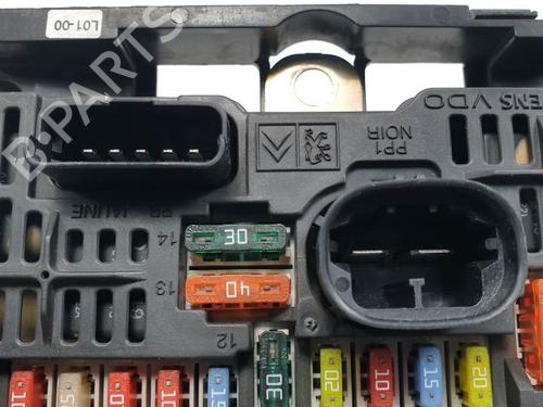 Fuse box PEUGEOT 407 (6D_) 1.6 HDi 110 (6D9HZC, 6D9HYC) | BP29149486E1 