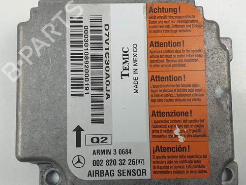 Used ECU airbags MERCEDES-BENZ E-CLASS (W210) E 270 CDI (210.016) (170 hp) 25119530