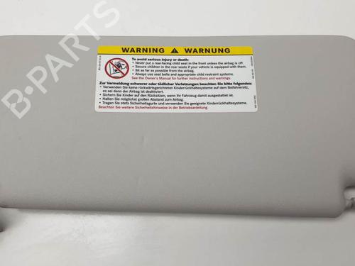 Used Left sun visor Left sun visor MERCEDES-BENZ B-CLASS Sports Tourer (W245) B 200 CDI (245.208) (140 hp) 21011412 21011412