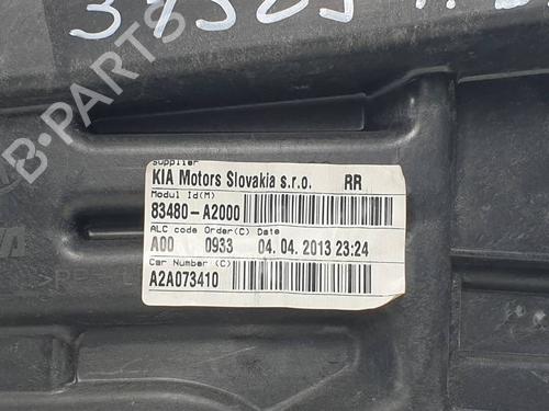 Rear right window mechanism KIA CEE'D (JD) 1.4 CRDi 90 | BP29298086C25 