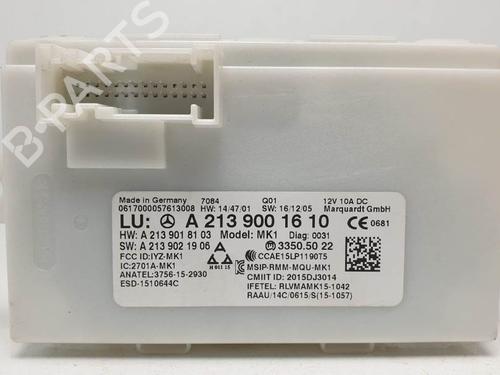 Used Electronic module Electronic module MERCEDES-BENZ E-CLASS (W213) E 220 d (213.004) (194 hp) 40174849 40174849