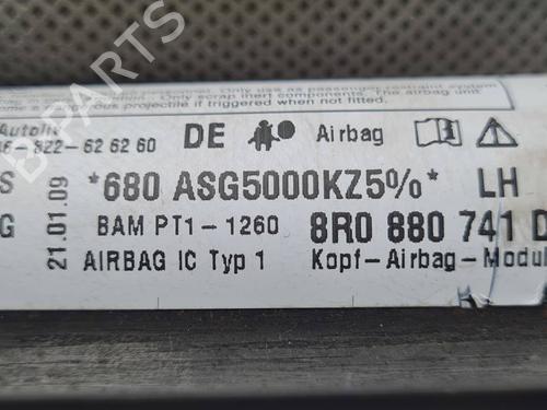Left curtain airbag AUDI Q5 (8RB) 2.0 TDI quattro | BP29321890C11 