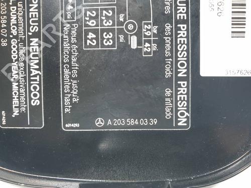 Klapa wlewu paliwa MERCEDES-BENZ C-CLASS (W203) C 230 Kompressor (203.040) | BP29581615C131 