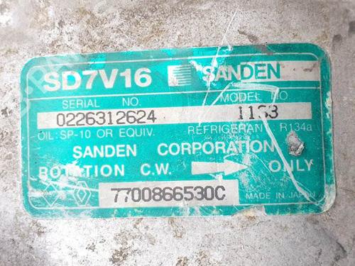 AC compressor RENAULT MEGANE I Coach (DA0/1_) 2.0 16V IDE (DA03, DA0P, DA14) | BP7880824M34 