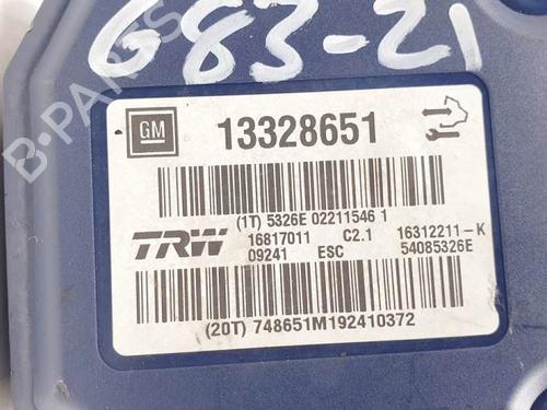 ABS pump OPEL INSIGNIA A (G09) 2.0 CDTI (68) | BP12356287M43 