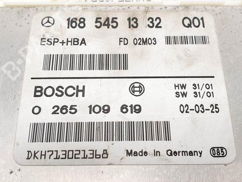Control unit MERCEDES-BENZ A-CLASS (W168) A 160 (168.033, 168.133) | BP16686870M11 