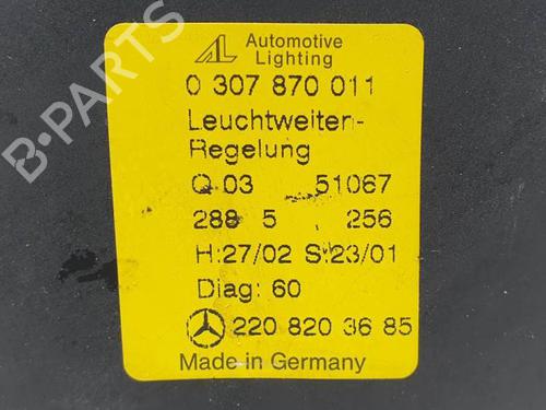 Electronic module MERCEDES-BENZ S-CLASS (W220) S 320 CDI (220.025, 220.125) | BP16687750M83 