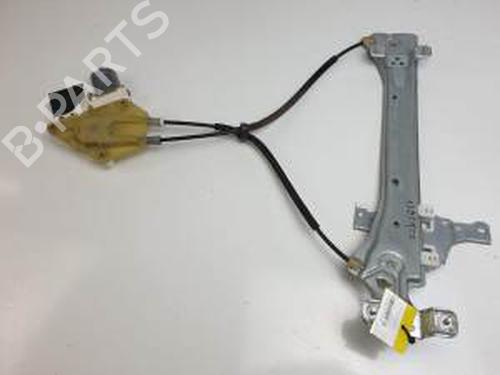 Rudehejsemekanisme venstre bagtil RENAULT MEGANE III Hatchback (BZ0/1_, B3_) 1.2 TCe (BZ2B, BZ11) (116 hp) 25140874