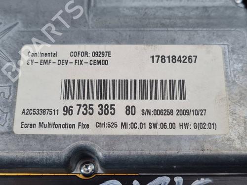 Instrument cluster CITROËN C4 Grand Picasso I (UA_) 1.6 HDi | BP30191127C47