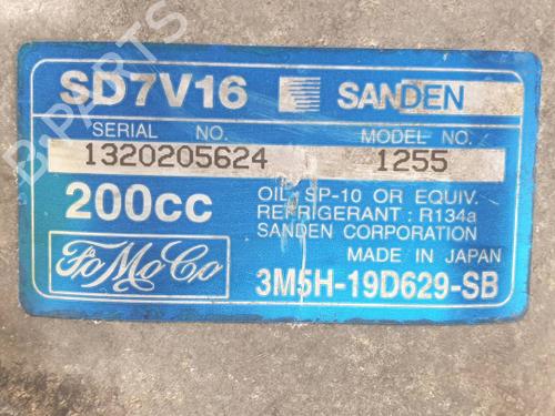 AC compressor VOLVO V50 (545) 1.6 D | BP40558079M34 - Image 8