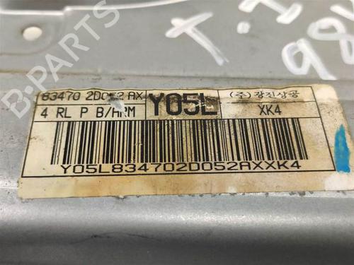 Rear left window mechanism HYUNDAI ELANTRA III Saloon (XD) 2.0 CRDi | BP9906890C24 