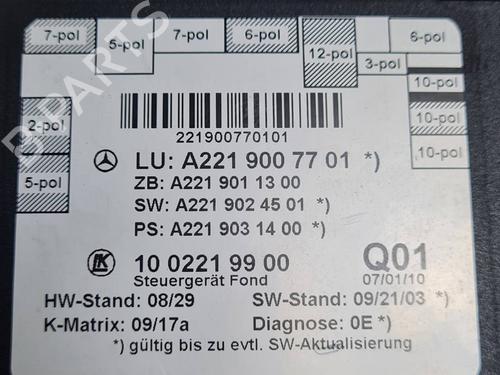 Electronic module MERCEDES-BENZ S-CLASS (W221, V221) S 320 CDI (221.022, 221.122) | BP37257994M83 - Image 4
