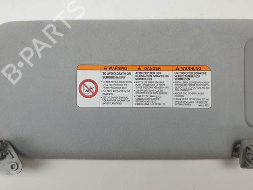 Used Left sun visor Left sun visor MITSUBISHI PAJERO III (V7_W, V6_W) 3.5 (V65W, V75W) (203 hp) 29245691 29245691