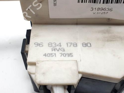 Front left lock PEUGEOT 407 (6D_) 1.6 HDi 110 (6D9HZC, 6D9HYC) | BP29149510C98 