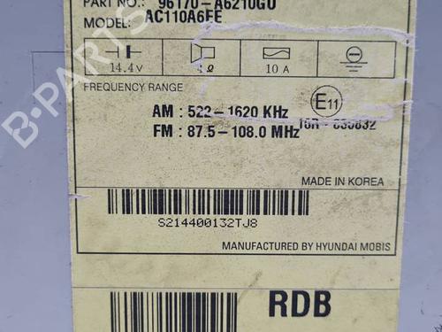 Radio HYUNDAI i30 Estate (GD) 1.6 CRDi | BP29581680E6 