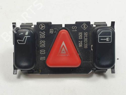 Used Warning switch MERCEDES-BENZ E-CLASS (W210) E 220 CDI (210.006) (143 hp) 9541571