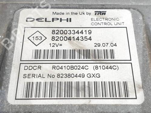 Engine control unit (ECU) RENAULT MEGANE II (BM0/1_, CM0/1_) 1.5 dCi (BM02, BM13, BM2A, CM02, CM13) | BP28034292M57 