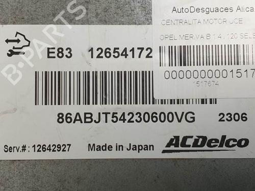 Engine control unit (ECU) OPEL MERIVA B MPV (S10) 1.4 (75) | BP24984205M57 