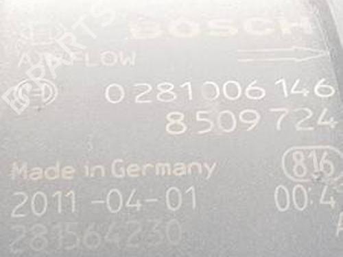 Mass air flow sensor BMW 1 (E87) 118 d | BP30998575M95